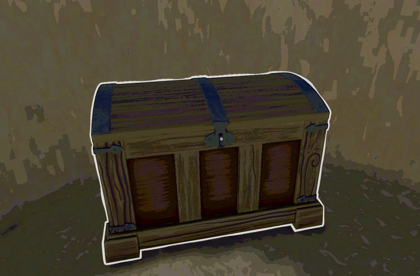 The box itself, isolated for the record