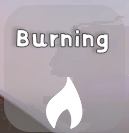 Burning status effect